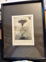 MAZLIAH Gilbert petite litho « Fillette »
